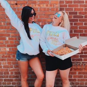 Pizza Sparks Joy crewneck